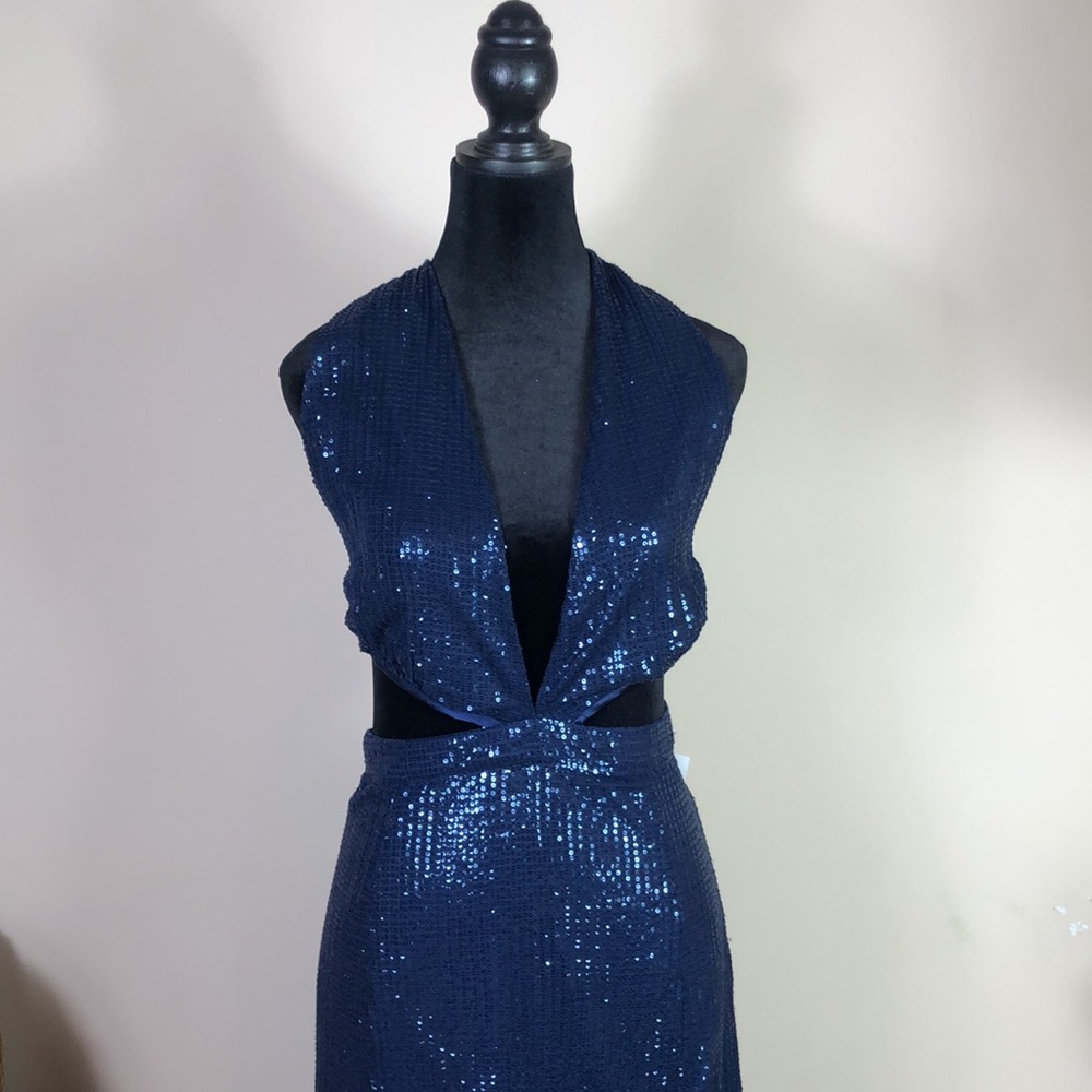 NEW Ramy Brook
Selena Cutout Sequin Gown - Picture 6 of 16